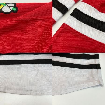  REEBOK リーボック NHL ブラックホークス ホッケーシャツ CCM サイズ 52 NHLﾌﾞﾗｯｸﾎｰｸｽ レッド