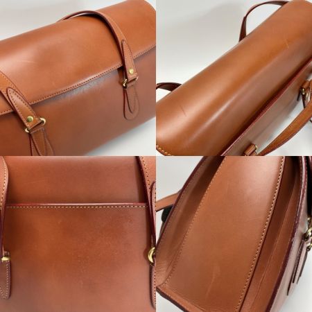  ITAGAKI イタガキ フラオエンバッグ キャメル ショルダーバッグ ワンショルダー レザー