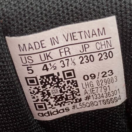  adidas アディダス Dame Certified 2 スニーカー IE7791 ブラック×オレンジ SIZE 23cm レディース