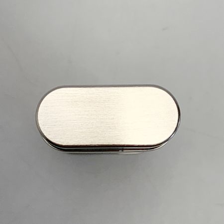  Cartier カルティエ ゴドロン ヘアライン仕上 シルバー ガスライター