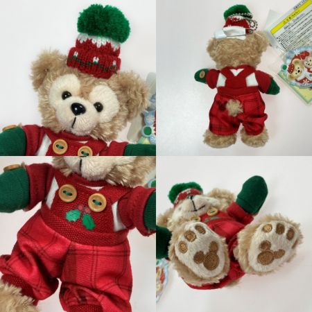   ディズニー 2013クリスマス ダッフィー＆シェリーメイ ぬいぐるみバッジ