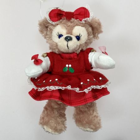   ディズニー 2013クリスマス ダッフィー＆シェリーメイ ぬいぐるみバッジ