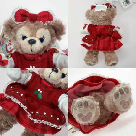   ディズニー 2013クリスマス ダッフィー＆シェリーメイ ぬいぐるみバッジ