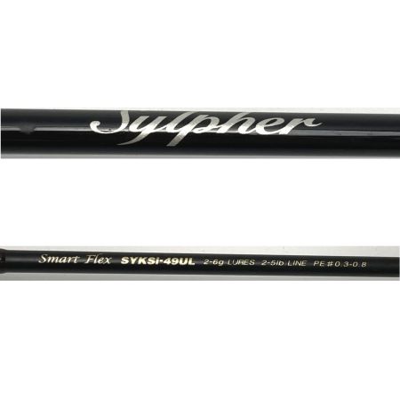  PALMS パームス シルファー スマートフレックス SYKSiー49UL ルアーロッド 竿袋付き