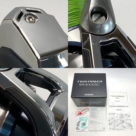  SHIMANO シマノ 21 ツインパワー SW4000XG 04221 スピニングリール 箱付き