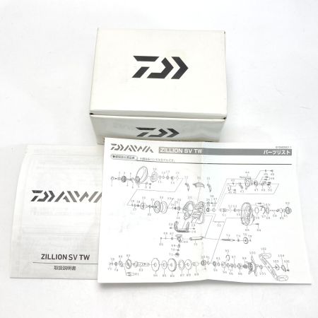  DAIWA ダイワ 16 ジリオン SV TW 1016SV-H L 00613443 ベイトリール 箱付き