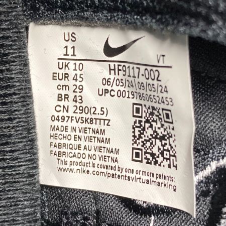  NIKE ナイキ Air Zoom Spiridon SP スニーカー HF9117-002 ブラック スニーカー 29cm メンズ 箱付き