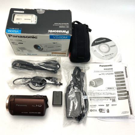  Panasonic パナソニック HC-V520M ブラウン デジタルビデオカメラ 箱付き