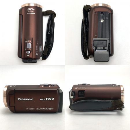  Panasonic パナソニック HC-V520M ブラウン デジタルビデオカメラ 箱付き