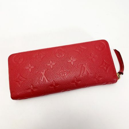  LOUIS VUITTON ルイヴィトン モノグラムアンプラント ポルトフォイユ・クレマンス M63698 レディース 長財布