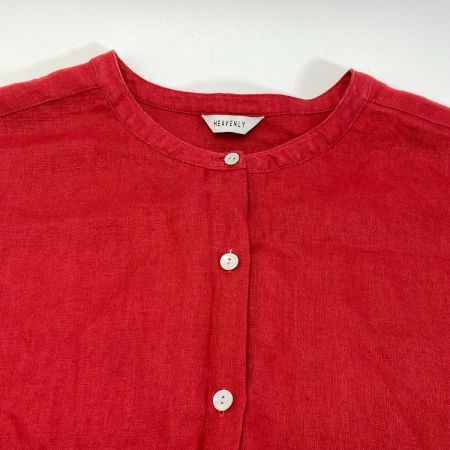  HEAVENLY ヘブンリィ リネンワンピース 2223012 レッド サイズ 不明 レディース
