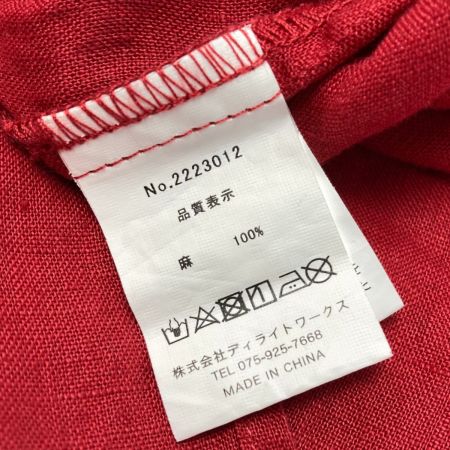  HEAVENLY ヘブンリィ リネンワンピース 2223012 レッド サイズ 不明 レディース