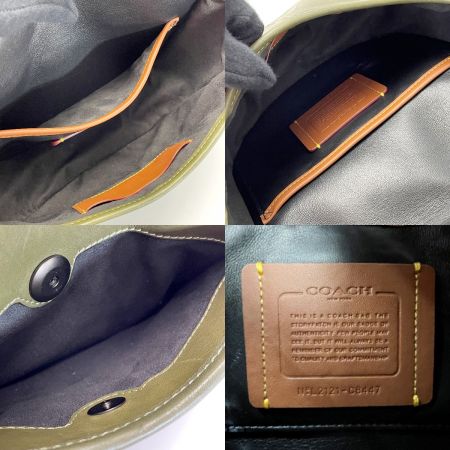  COACH コーチ ベルト金具 C8447 オリーブ ショルダーバッグ
