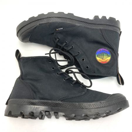  PALLADIUM SMILEY ハイカットスニーカー レインボー 76881-008-M ブラック UK9 28cm メンズ