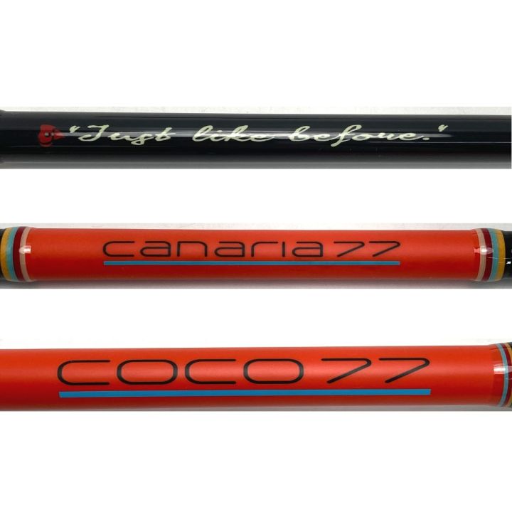 Fin-ch フィンチ カナリア COCO 77 ロッド ルアーロッド ケース付き