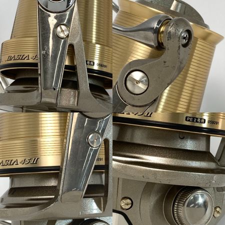  DAIWA ダイワ トーナメントサーフ ベーシア 45 II スピニングリール 替スプール付き