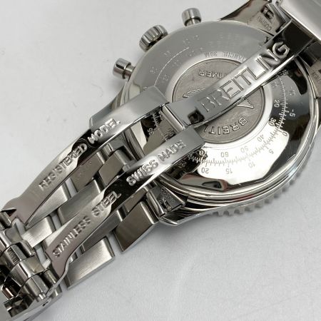  BREITLING ブライトリング ナビタイマー コスモノート クロノグラフ A12022 ブラック 手巻き メンズ 腕時計 COSMONAUTE