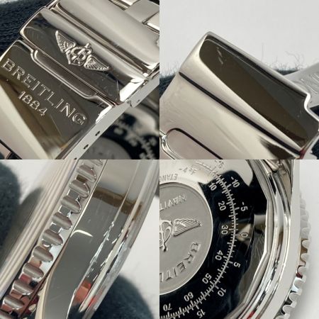  BREITLING ブライトリング ナビタイマー コスモノート クロノグラフ A12022 ブラック 手巻き メンズ 腕時計 COSMONAUTE