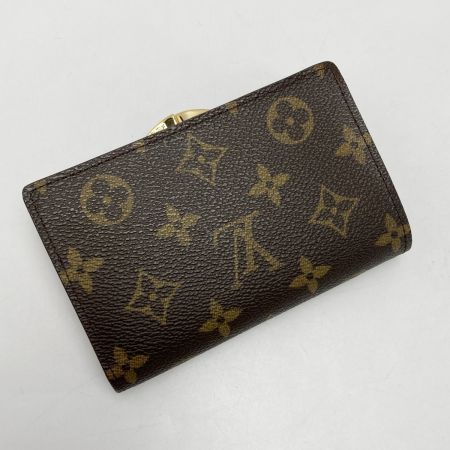  LOUIS VUITTON ルイヴィトン モノグラム ポルトモネ ビエ ヴィエノワ M61663 がま口 2つ折り財布