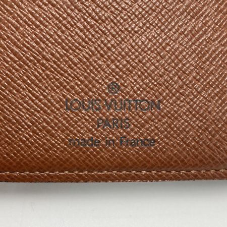  LOUIS VUITTON ルイヴィトン モノグラム ポルトモネ ビエ ヴィエノワ M61663 がま口 2つ折り財布