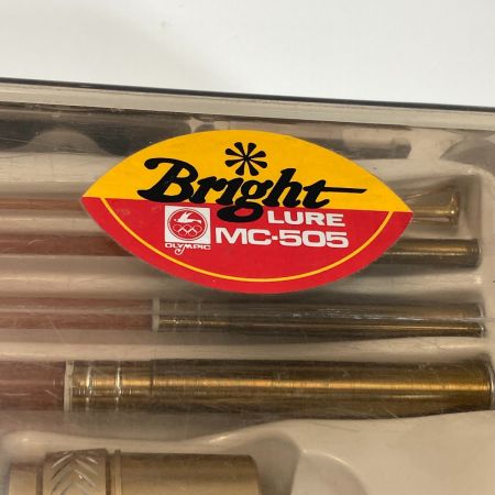  OLYMPIC ブライトルアー MC505 ルアーロッド ケース付き