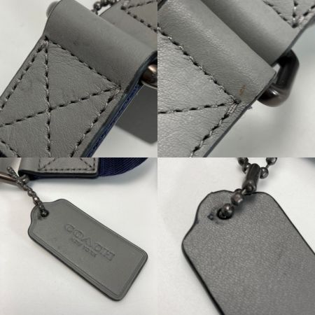  COACH コーチ ペイサー ウエストポーチ バッグ 78833 グレー Pacer Sport Pack With Coach Patch