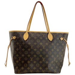 ☆☆ LOUIS VUITTON ルイヴィトン モノグラム ネヴァーフルMM M40156 ブラウン トートバッグ レディース Cランク