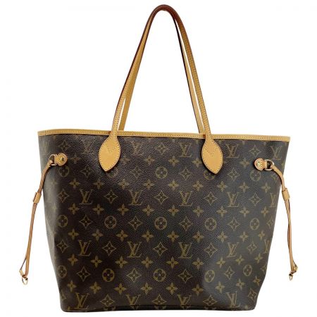  LOUIS VUITTON ルイヴィトン モノグラム ネヴァーフルMM M40156 ブラウン トートバッグ レディース
