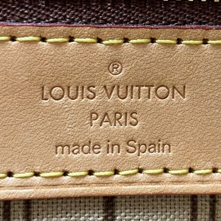  LOUIS VUITTON ルイヴィトン モノグラム ネヴァーフルMM M40156 ブラウン トートバッグ レディース