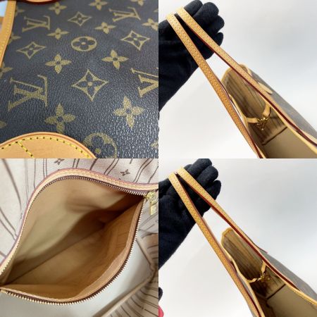  LOUIS VUITTON ルイヴィトン モノグラム ネヴァーフルMM M40156 ブラウン トートバッグ レディース