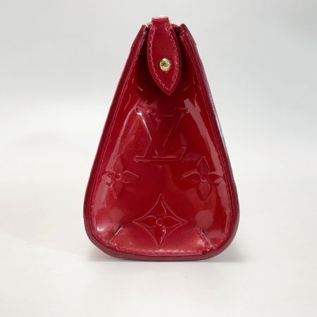  LOUIS VUITTON ルイヴィトン モノグラム・ヴェルニ トゥルースコスメティック M93568 ポムダムール(レッド) コスメポーチ