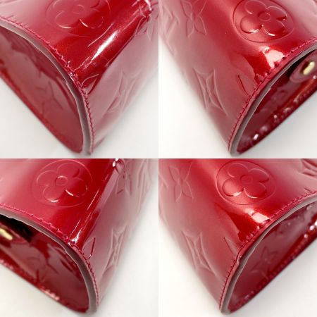  LOUIS VUITTON ルイヴィトン モノグラム・ヴェルニ トゥルースコスメティック M93568 ポムダムール(レッド) コスメポーチ