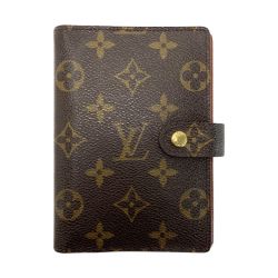 ☆☆ LOUIS VUITTON ルイヴィトン モノグラム アジェンダPM R20005 手帳カバー ユニセックス ゴールド金具 Bランク