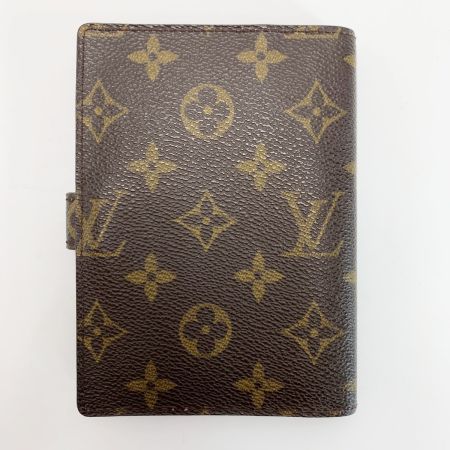  LOUIS VUITTON ルイヴィトン モノグラム アジェンダPM R20005 手帳カバー ユニセックス ゴールド金具