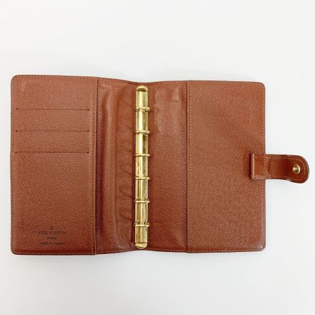 LOUIS VUITTON ルイヴィトン モノグラム アジェンダPM R20005 手帳カバー ユニセックス ゴールド金具