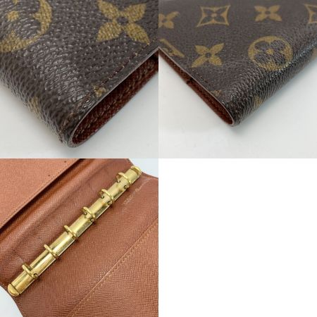  LOUIS VUITTON ルイヴィトン モノグラム アジェンダPM R20005 手帳カバー ユニセックス ゴールド金具