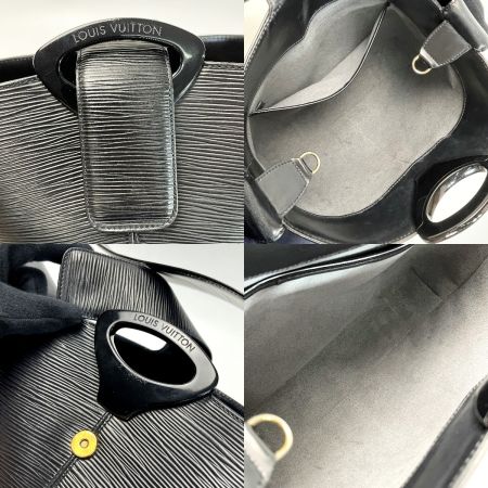  LOUIS VUITTON ルイヴィトン エピ レヴリ ブラック M52162 ノワール ハンドバッグ レディース
