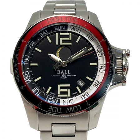  BALL WATCH ボールウォッチ エンジニア ハイドロカーボン ムーンナビゲーター DM3320C-SAJ-BK 自動巻き メンズ 腕時計 箱有