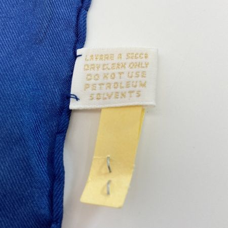  GUCCI グッチ パネル ヴィンテージスカーフ マルチカラー ブルー系 シルク100％