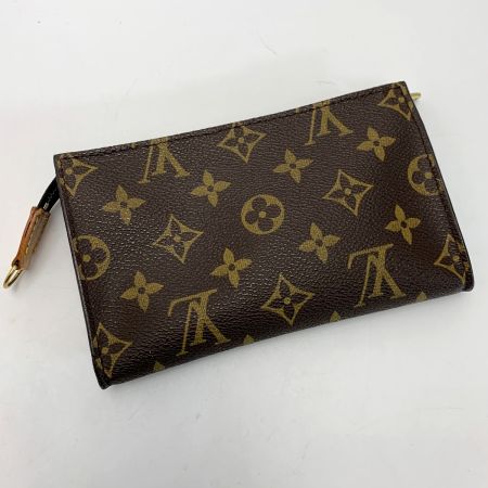  LOUIS VUITTON ルイヴィトン モノグラム ポーチ ブラウン バケット用ポーチ マルチケース 小物入れ