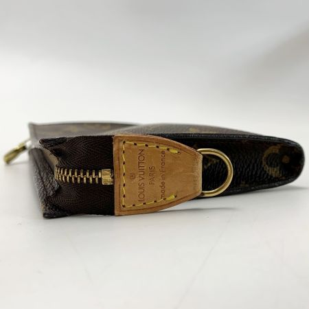  LOUIS VUITTON ルイヴィトン モノグラム ポーチ ブラウン バケット用ポーチ マルチケース 小物入れ