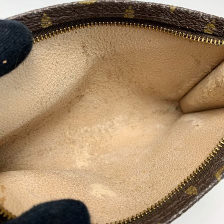  LOUIS VUITTON ルイヴィトン モノグラム ポーチ ブラウン バケット用ポーチ マルチケース 小物入れ