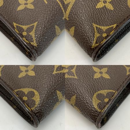  LOUIS VUITTON ルイヴィトン モノグラム ポーチ ブラウン バケット用ポーチ マルチケース 小物入れ