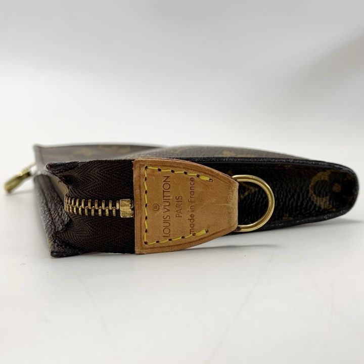 LOUIS VUITTON ルイヴィトン モノグラム ポーチ ブラウン バケット用