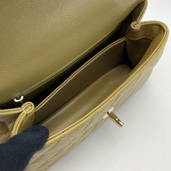 CHANEL シャネル マトラッセ ココハンドルXS ハンドバッグ