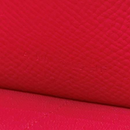  HERMES エルメス ケリー ヴォーエプソン A刻印 ローズティリアン 長財布 レディース シルバー金具