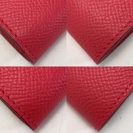  HERMES エルメス ケリー ヴォーエプソン A刻印 ローズティリアン 長財布 レディース シルバー金具