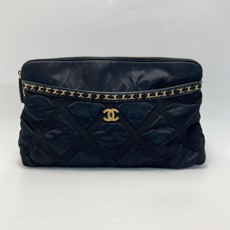  CHANEL シャネル ココマーク トートバッグ AP2664 ブラック ナイロン グログラン 2WAY ギャランティカード有