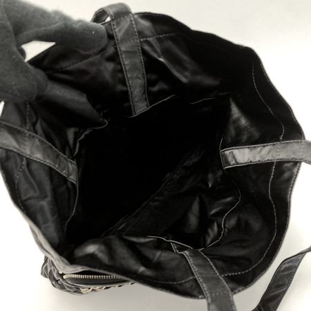  CHANEL シャネル ココマーク トートバッグ AP2664 ブラック ナイロン グログラン 2WAY ギャランティカード有