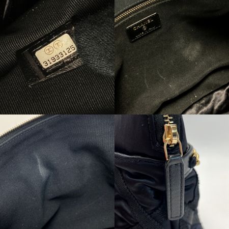  CHANEL シャネル ココマーク トートバッグ AP2664 ブラック ナイロン グログラン 2WAY ギャランティカード有